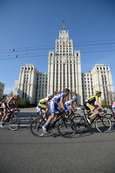 Cycling. Five Rings of Moscow. Garden Ring