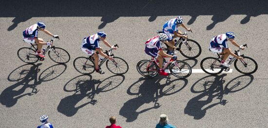 Cycling. Five Rings of Moscow. Garden Ring