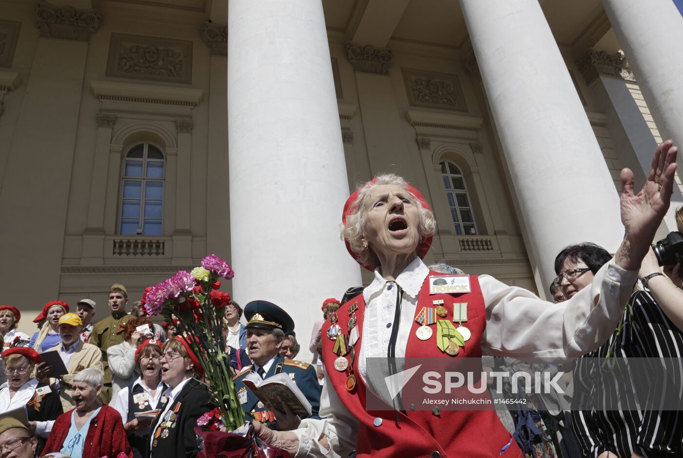 Victory Day celebration in Moscow