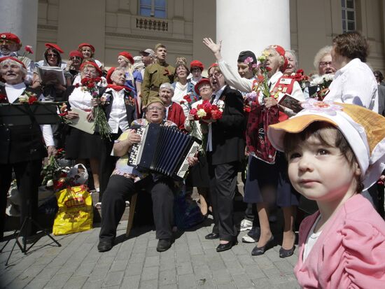 Victory Day celebration in Moscow