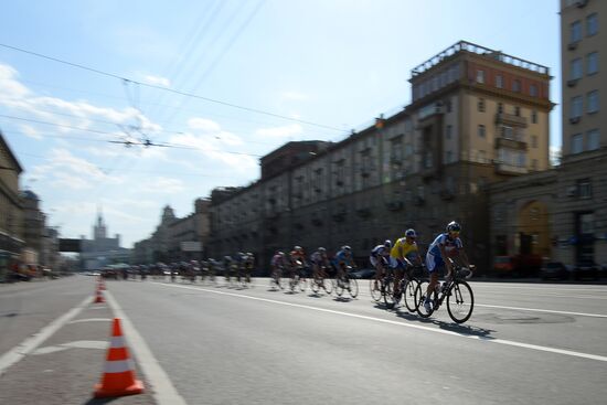Cycling. Five Rings of Moscow. Garden Ring