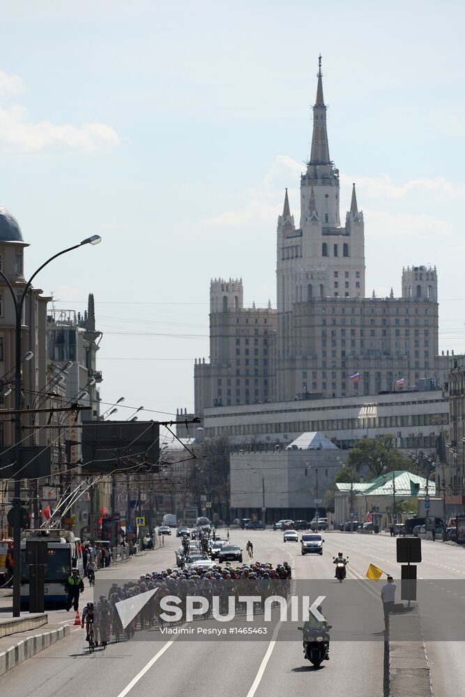 Cycling. Five Rings of Moscow. Garden Ring