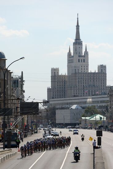 Cycling. Five Rings of Moscow. Garden Ring