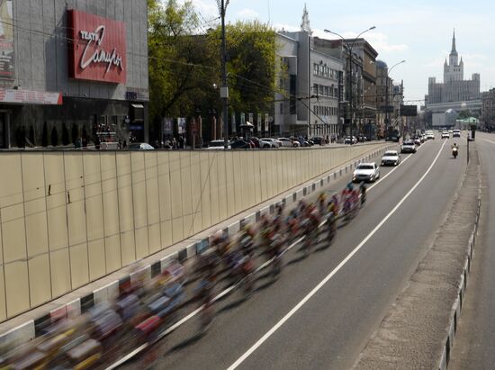 Cycling. Five Rings of Moscow. Garden Ring