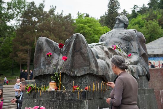 Victory Day celebration in Kyrgyzstan