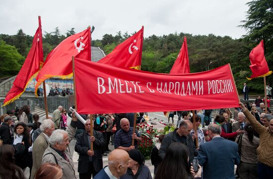 Victory Day celebration in Kyrgyzstan