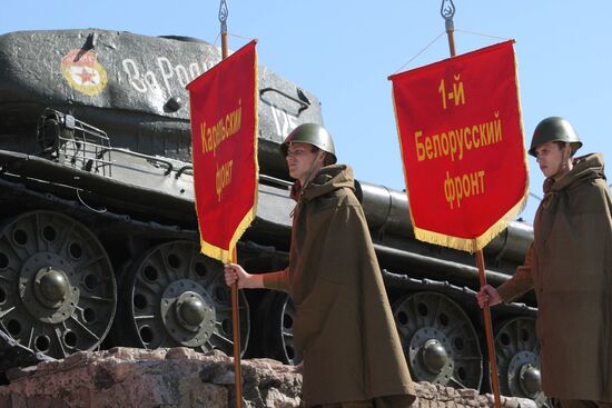 Victory Day celebration in Kyrgyzstan