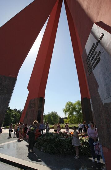 Victory Day celebration in Kyrgyzstan