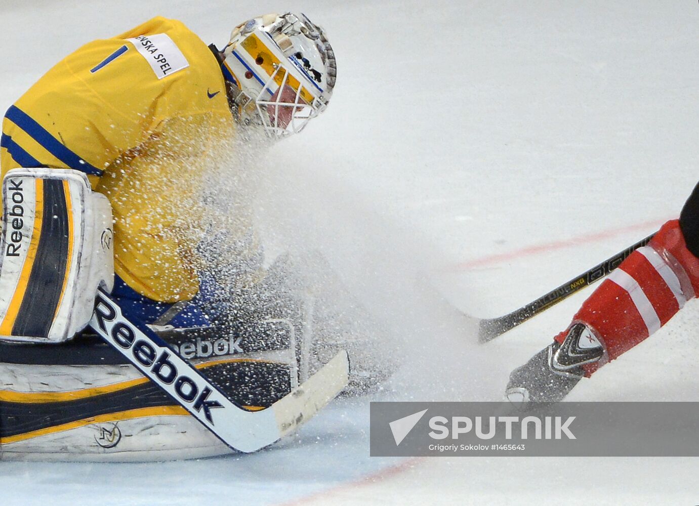 Ice Hockey World Championship. Sweden vs. Canada