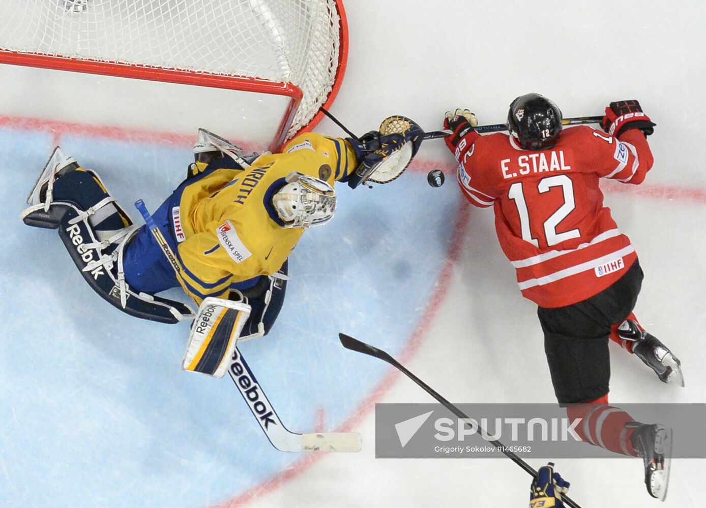 Ice Hockey World Championship. Sweden vs. Canada