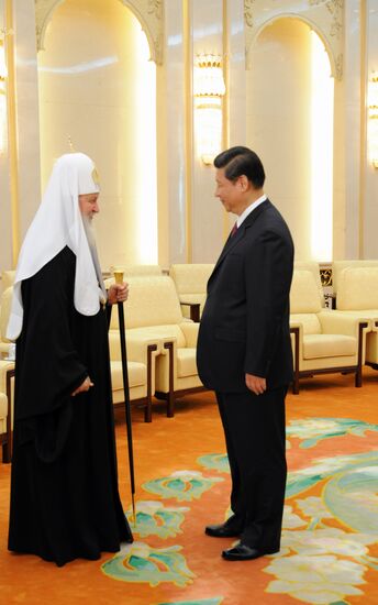Patriarch Kirill makes first ever visit to China