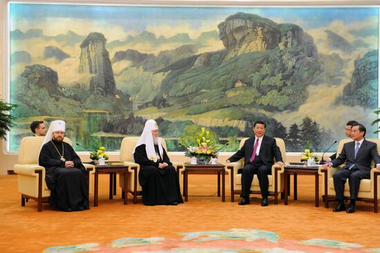 Patriarch Kirill makes first ever visit to China