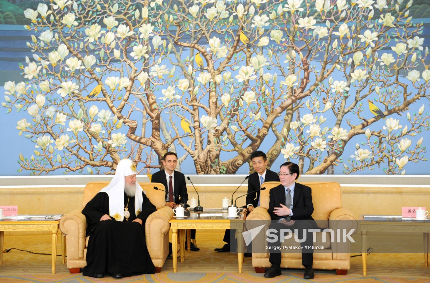 Patriarch Kirill makes first ever visit to China
