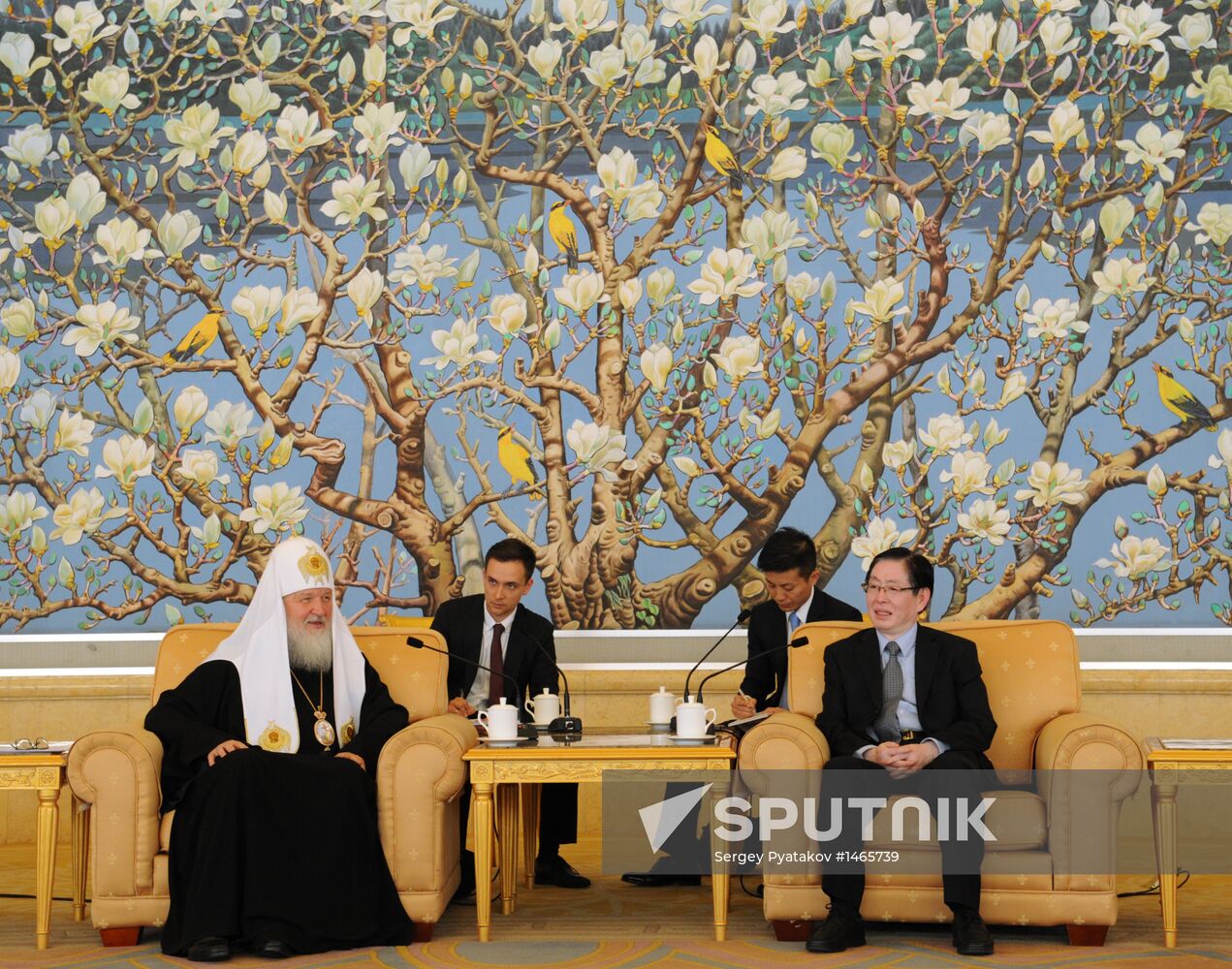 Patriarch Kirill makes first ever visit to China