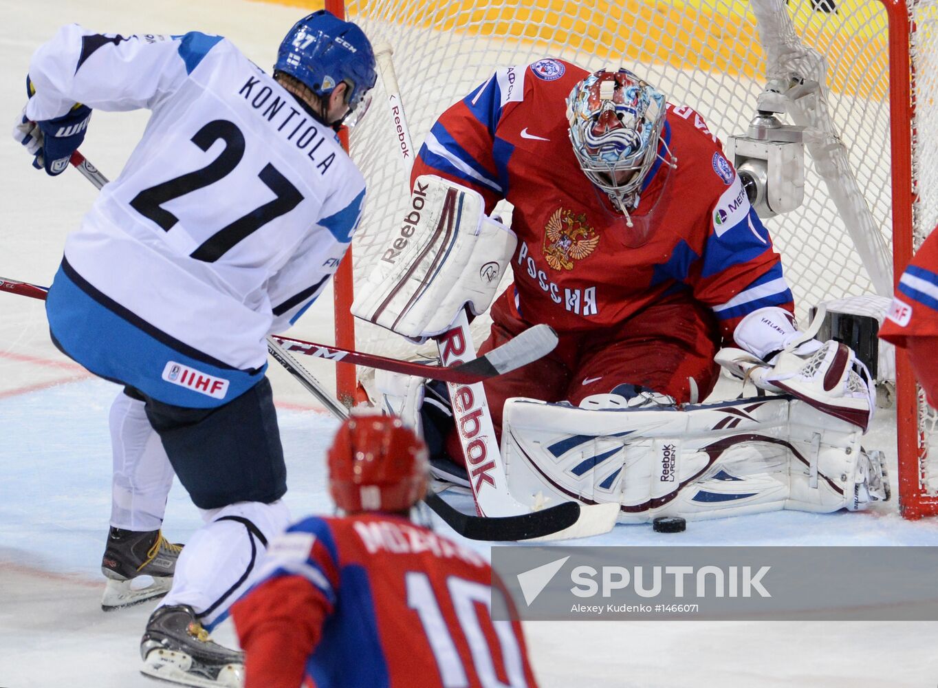2013 Men's World Ice Hockey Championships. Russia vs. Finland