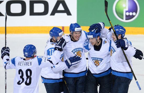 2013 Men's World Ice Hockey Championships. Russia vs. Finland