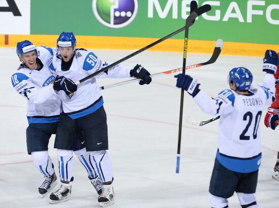 2013 Men's World Ice Hockey Championships. Russia vs. Finland