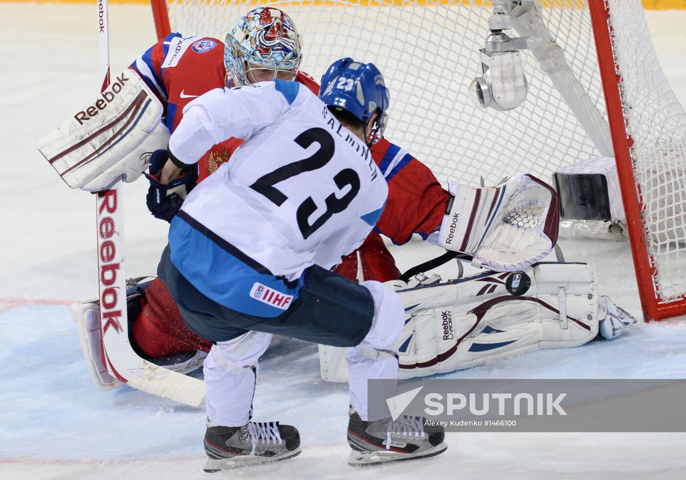 2013 Men's World Ice Hockey Championships. Russia vs. Finland