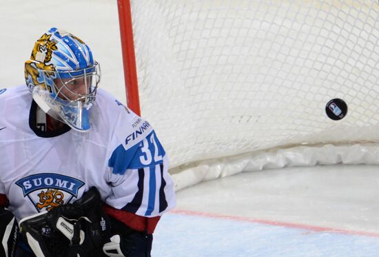 2013 Men's World Ice Hockey Championships. Russia vs. Finland