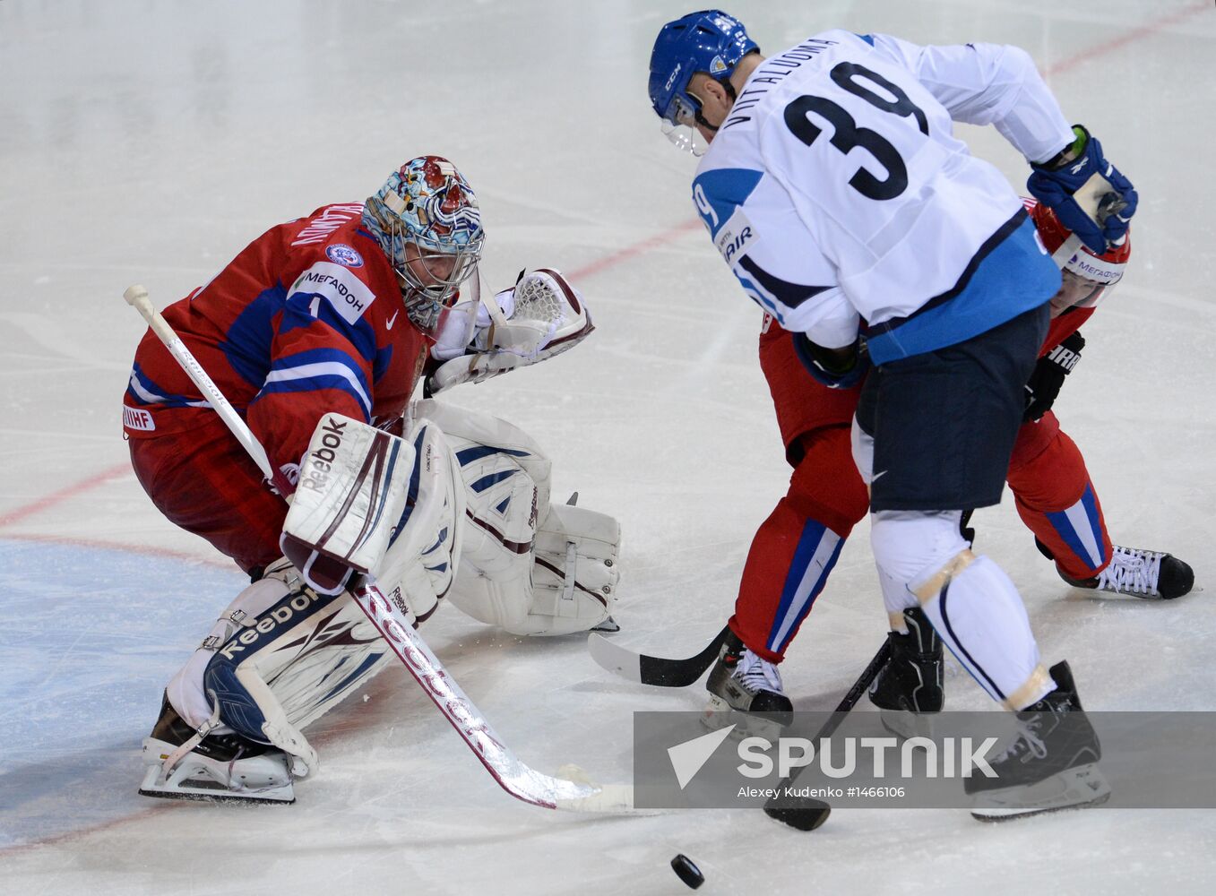2013 Men's World Ice Hockey Championships. Russia vs. Finland