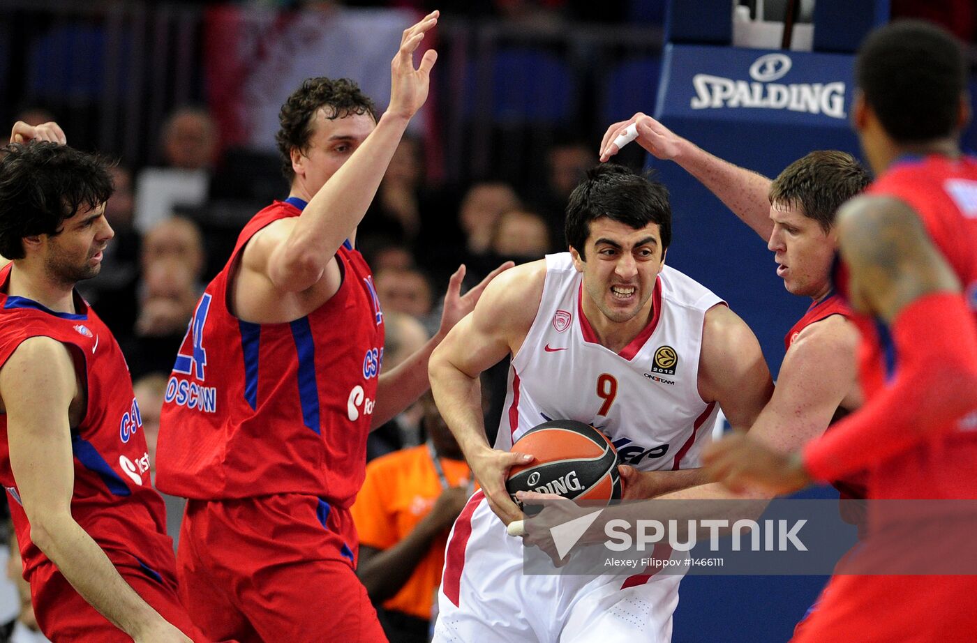Basketball Euroleague. Final Four. CSKA vs. Olympiacos