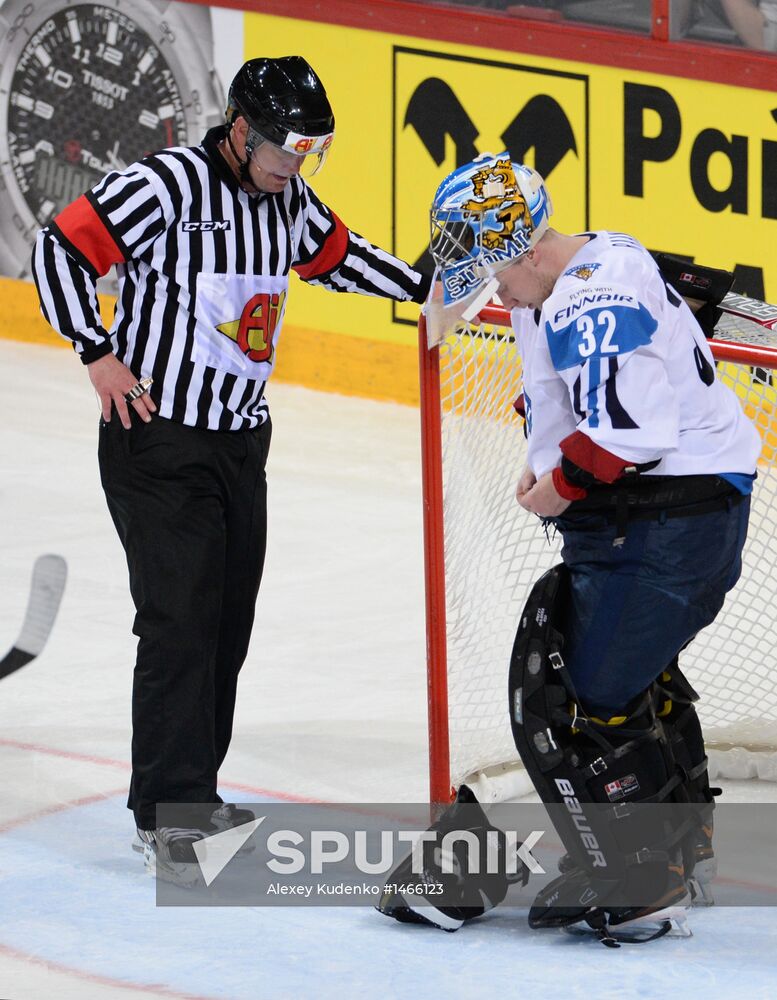 2013 Men's World Ice Hockey Championships. Russia vs. Finland