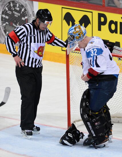 2013 Men's World Ice Hockey Championships. Russia vs. Finland