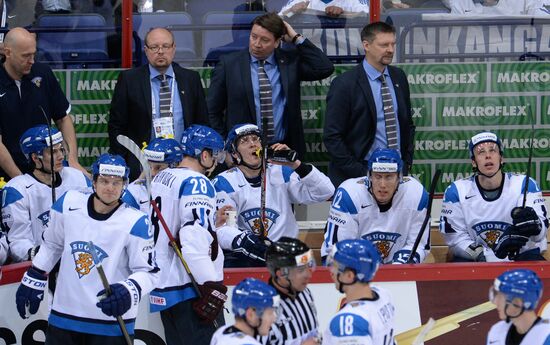 2013 Men's World Ice Hockey Championships. Russia vs. Finland
