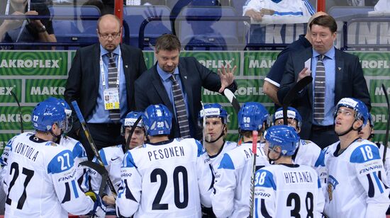 2013 Men's World Ice Hockey Championships. Russia vs. Finland