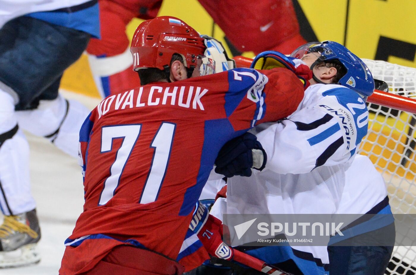 2013 Men's World Ice Hockey Championships. Russia vs. Finland
