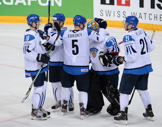 2013 Men's World Ice Hockey Championships. Russia vs. Finland