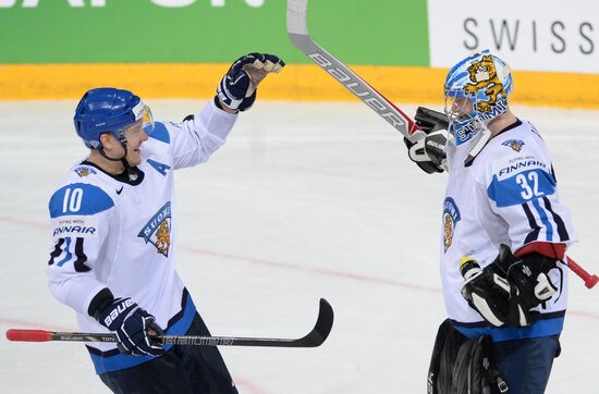 2013 Men's World Ice Hockey Championships. Russia vs. Finland