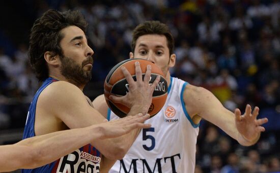 Basketball Euroleague. Final Four. Barcelona vs. Real