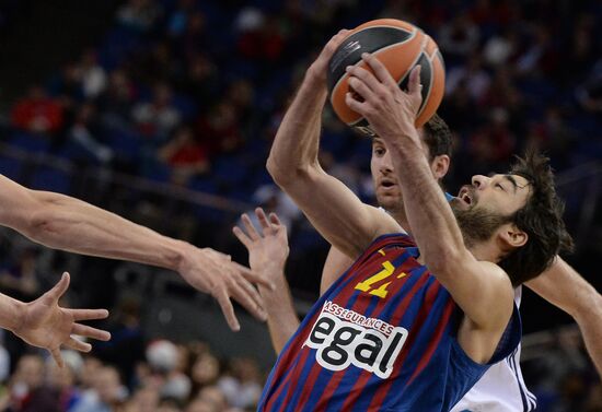 Basketball Euroleague. Final Four. Barcelona vs. Real