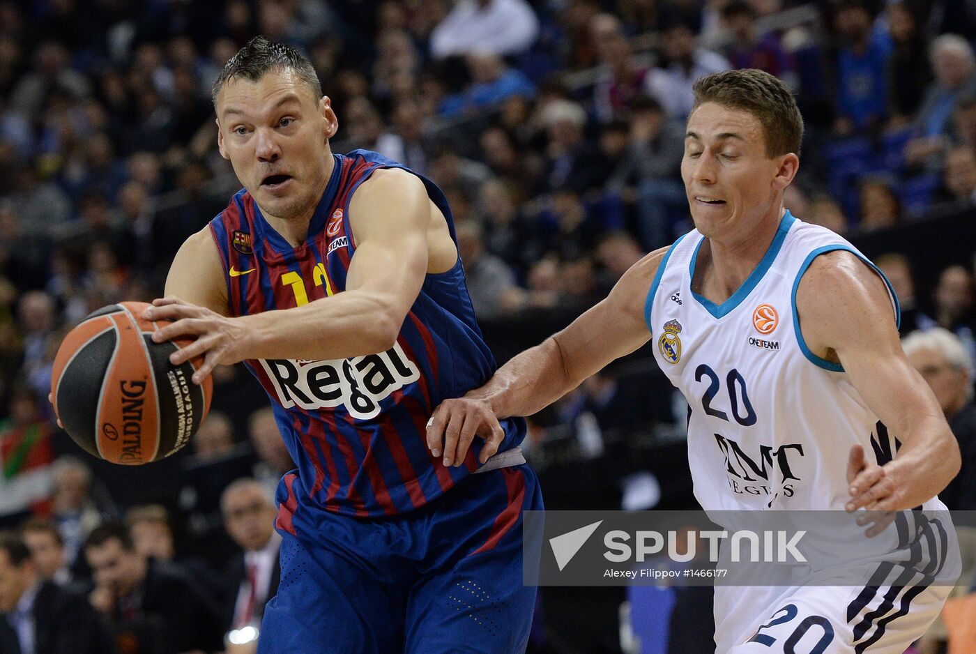 Basketball Euroleague. Final Four. Barcelona vs. Real