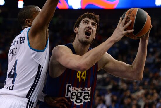 Basketball Euroleague. Final Four. Barcelona vs. Real