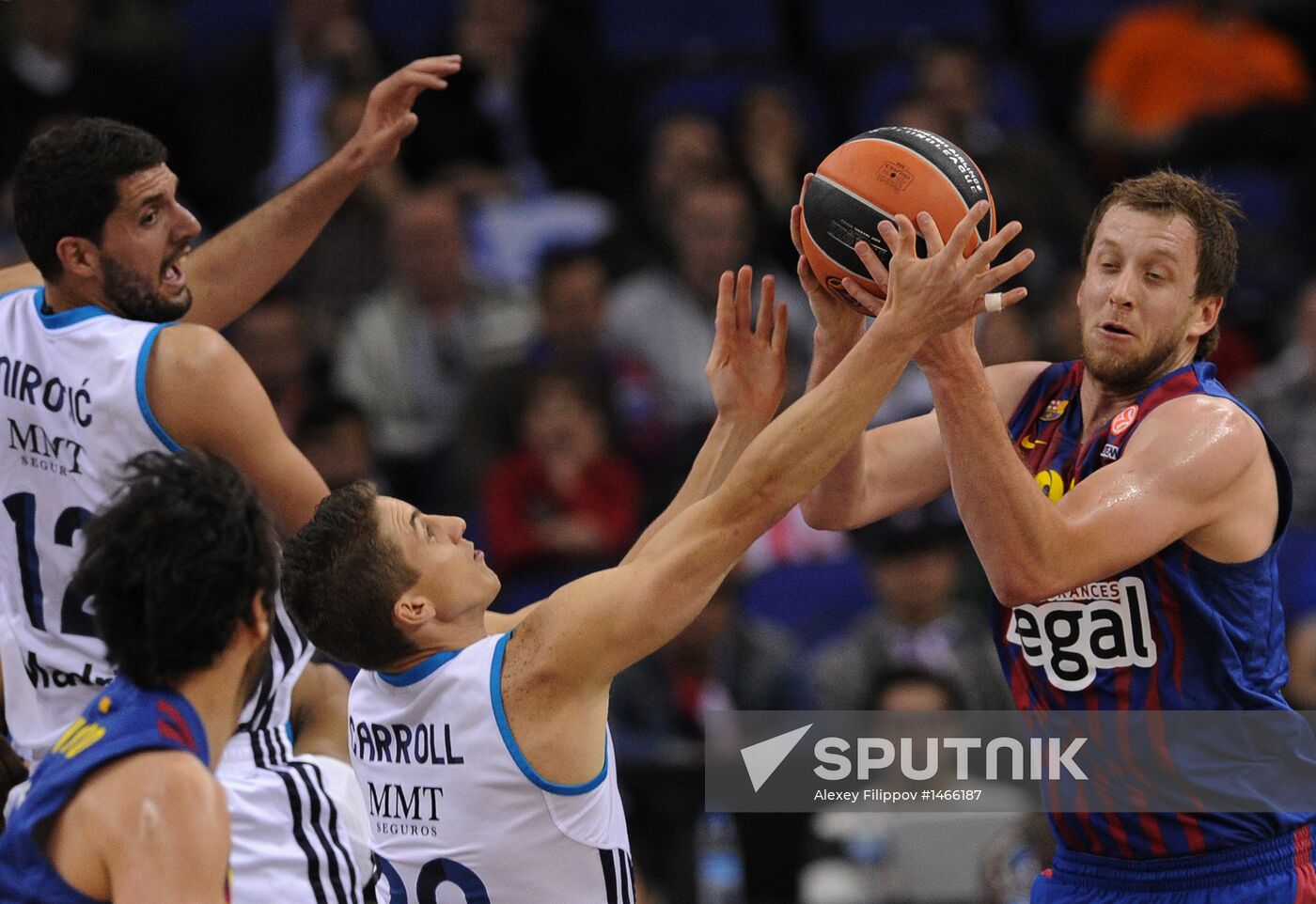 Basketball Euroleague. Final Four. Barcelona vs. Real