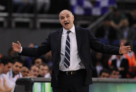 Basketball Euroleague. Final Four. Barcelona vs. Real
