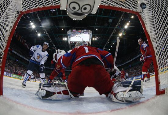 2013 Men's World Ice Hockey Championships. Russia vs. Finland