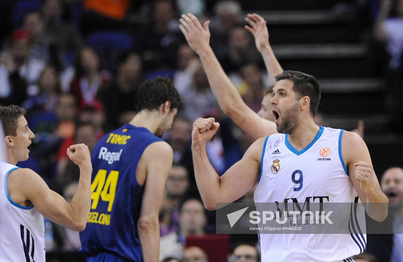 Basketball Euroleague. Final Four. Barcelona vs. Real