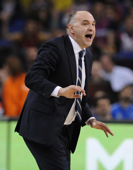 Basketball Euroleague. Final Four. Barcelona vs. Real