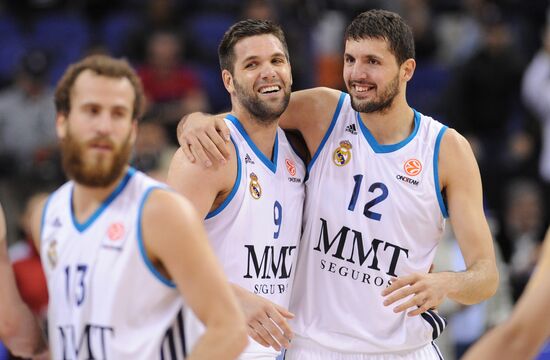 Basketball Euroleague. Final Four. Barcelona vs. Real
