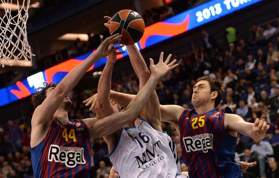 Basketball Euroleague. Final Four. Barcelona vs. Real