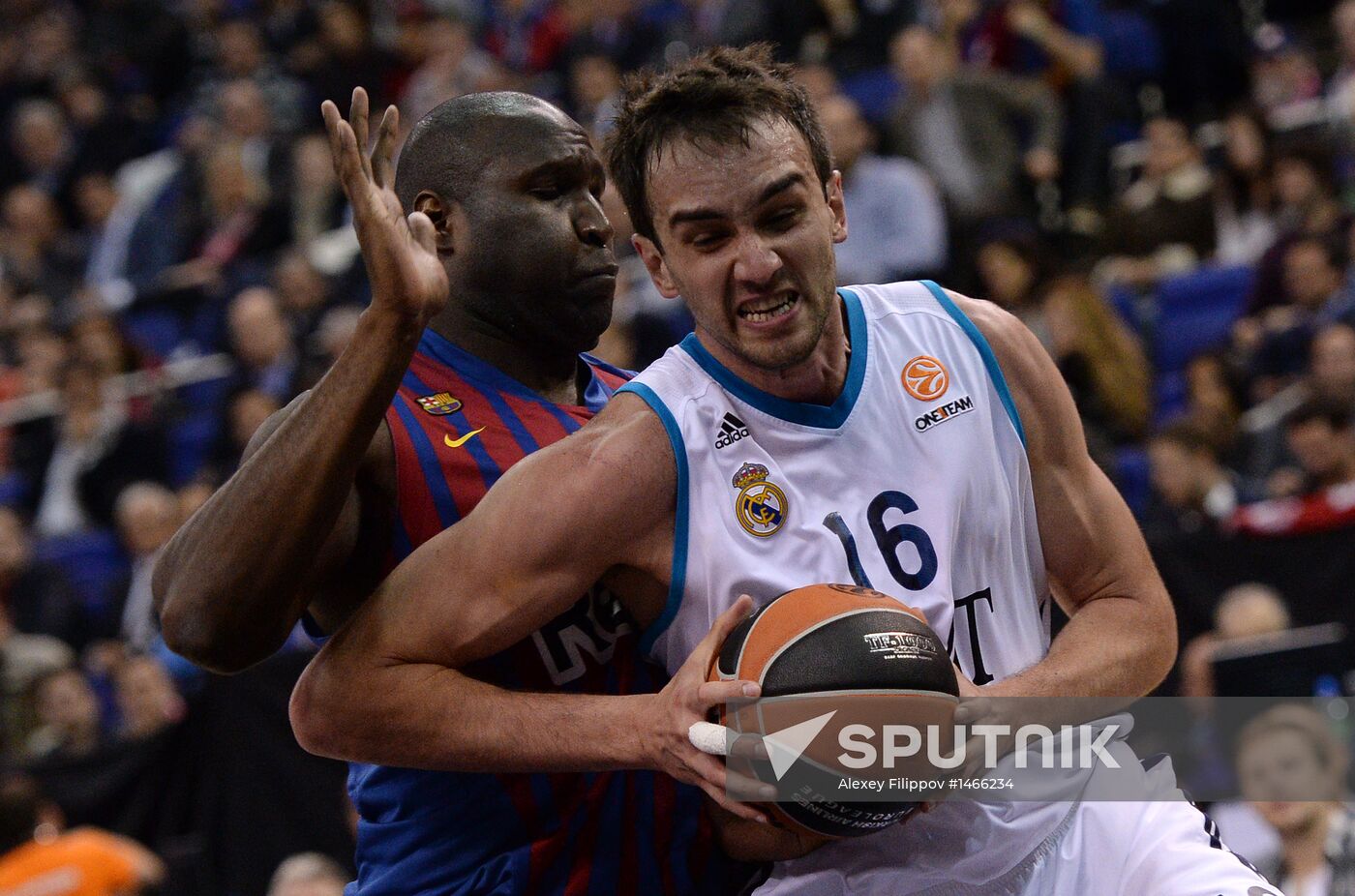 Basketball Euroleague. Final Four. Barcelona vs. Real