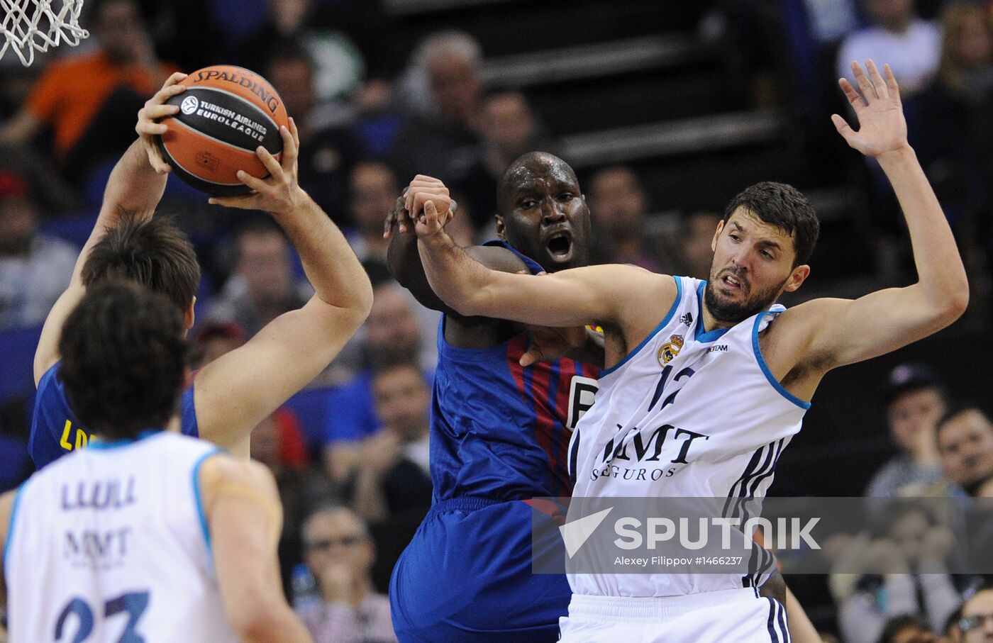 Basketball Euroleague. Final Four. Barcelona vs. Real