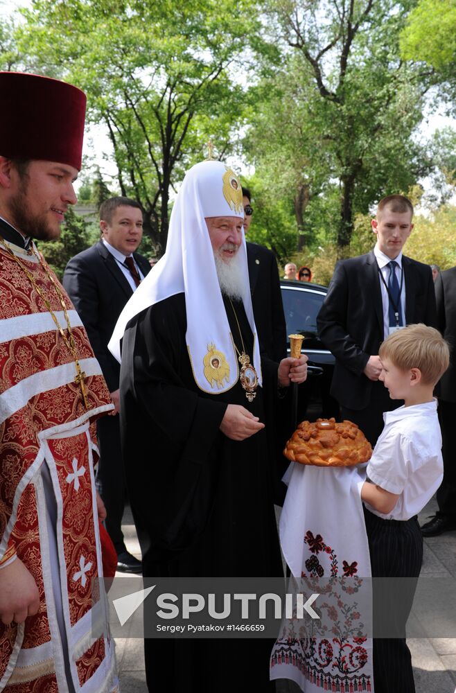 Patriarch Kirill of Moscow and All Russia in China