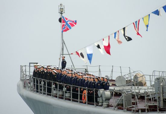 Celebration of 230th anniversary of Russian Black Sea Fleet