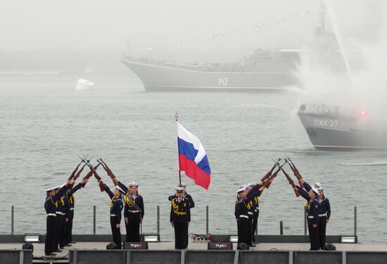 Celebration of 230th anniversary of Russian Black Sea Fleet
