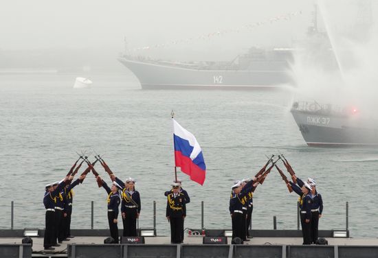Celebration of 230th anniversary of Russian Black Sea Fleet
