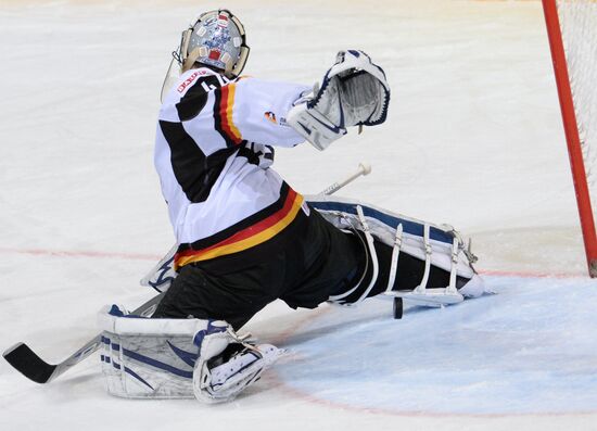 Ice Hockey World Championship. United States vs. Germany